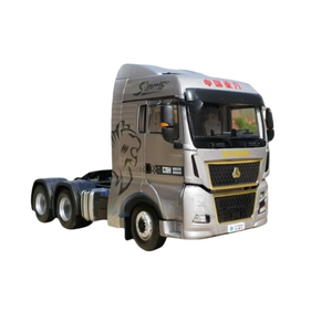 Camión de servicio pesado original 1:24 Sitrak C9H G7H HOWO, modelo de tractor de remolque, modelo de aleación de camión para Sinotruk - Product Image 1