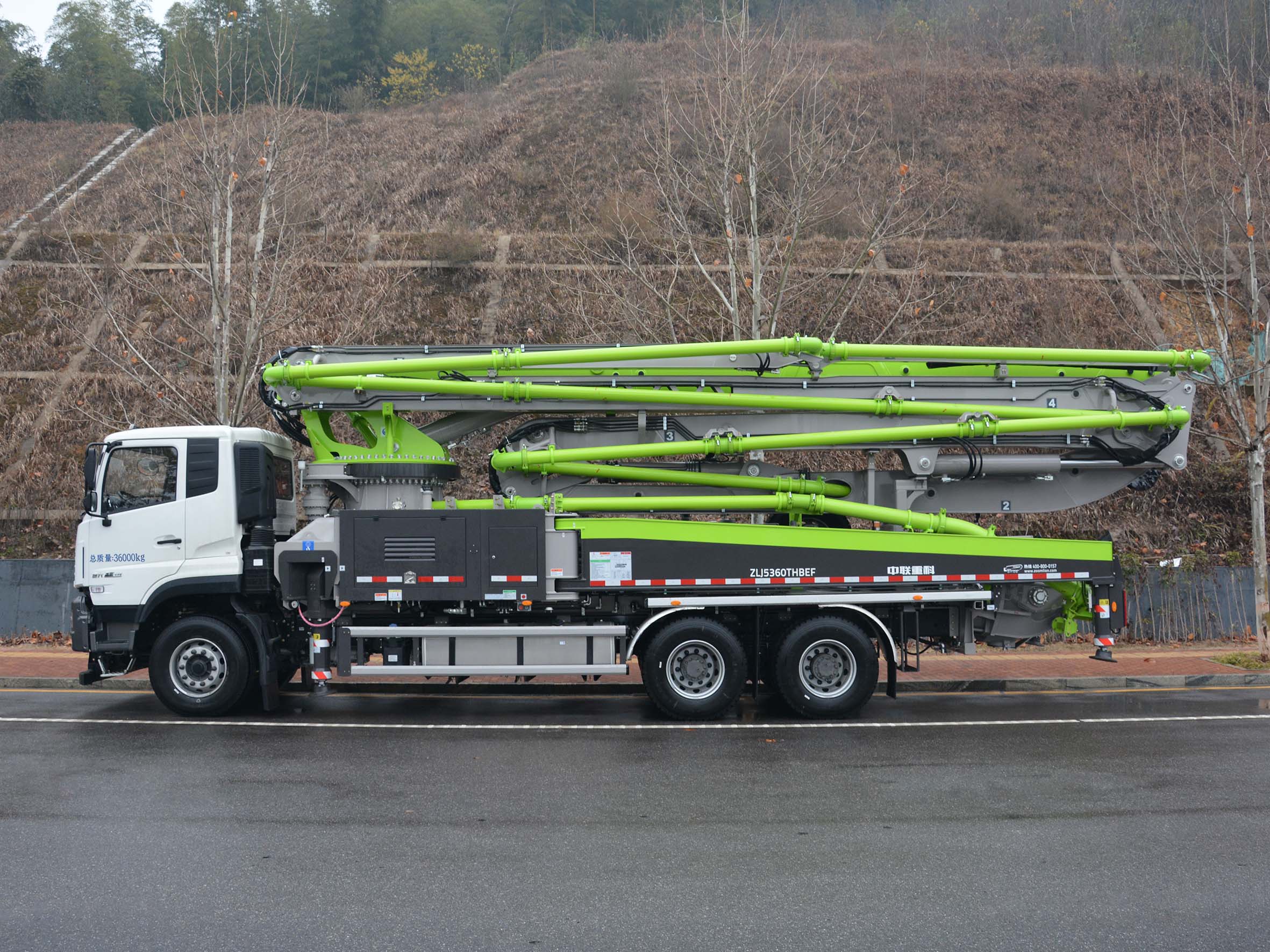 カメン Zoomlion TRUCK MOUNTED PUMPS 60X-6RZ - High Efficiency