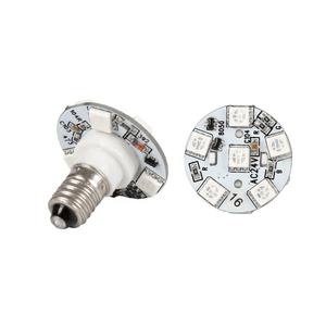 E10 RVB Automatique 1-16 Préprogrammable Amusement Fairground Park Décoration AC24V 28mm 9leds Ampoule LED - Product Image 6