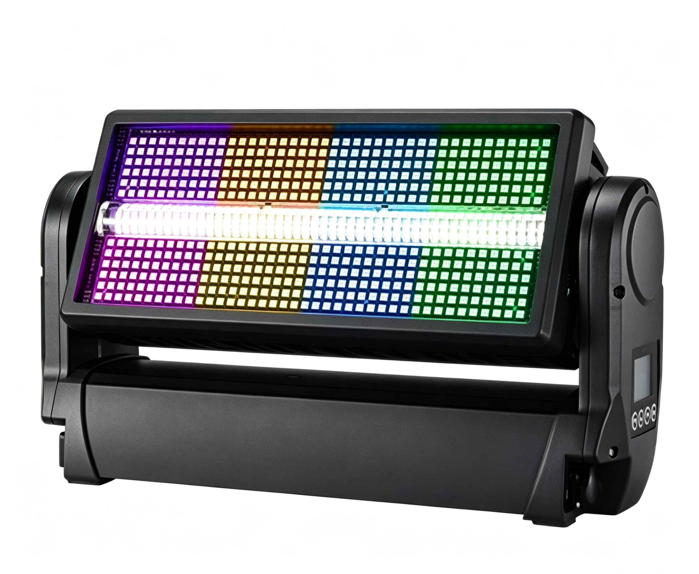 High Power Strobe Light 1000W RGBW LED Stage Light Pixel Segment DMX512 RDM Wireless Control for DJ Night Club Party Concert
