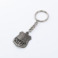 Porte-clés en métal personnalisé, plaqué or, émail dur, drapeau national, pour cadeau promotionnel ou souvenir