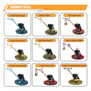 Allanadora de Piso de Concreto Personalizada de Fábrica, Motor de Gasolina, Cuchillas de Aleación de Alta Resistencia, Allanadora Manual de 1000 mm - Product Image 5