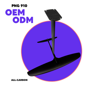 Hydrofoil Wing Foil PNG 910 en carbone, glisse fluide, contrôle facile, foil de surf, virages équilibrés, maniabilité stable, sports nautiques - Product Image 1