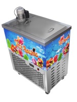Machine Professionnelle à Popsicles Fruits, Machine à Glace Manuelle Ménagère, Machine à Faire des Bâtonnets Glacés