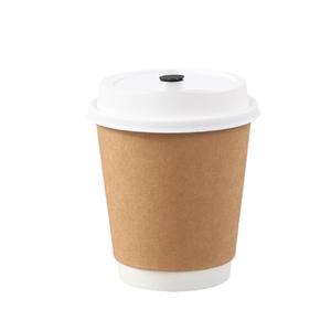 ถ้วยกาแฟแบบใช้แล้วทิ้งสำหรับคาเฟ่แบบย่อยสลายได้ถ้วยกาแฟแบบกระดาษพร้อมฝาปิด - Product Image 6