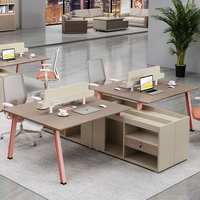 Ensemble de chaise de bureau moderne Santafy - Bureau d'ordinateur commercial durable et écologique avec montage facile pour les employés