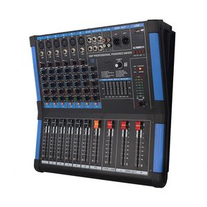 Bán Buôn 6-Kênh Âm Thanh Giao Diện Điều Khiển Mixer Kép Hiệu ứng Ghi Điện Trộn Với Màu Xanh Răng Studio Khuếch Đại Âm Thanh - Product Image 3