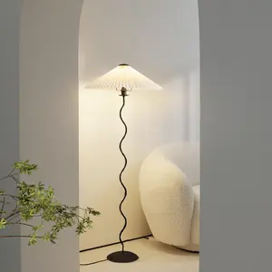 מקורה מלון לובי יוקרה קריסטל מודרני LED רצפת מנורת משרד/עבודה/סלון מנורת שולחן