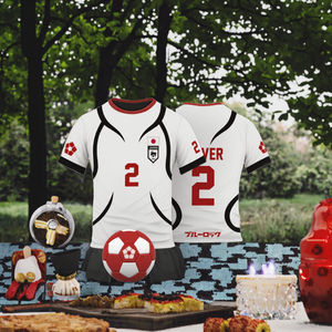 クイックドライ黒漫画アニメコスプレ男性ジャージー夏半袖ファッションTシャツ子供用OEMサービス - Product Image 5