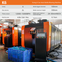 Machine de soufflage de bouteilles PET haute capacité 15000 BPH, système PLC, faible consommation, fonctionnement rapide pour la fabrication d'eau potable
