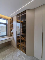 Armoire porte en MDF de luxe personnalisée, meubles pour chambre d'enfant, salon, hôtel, hôpital, école, centre commercial