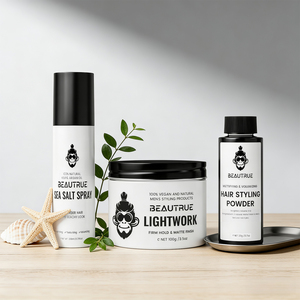 ชุดจัดแต่งทรงผมระดับพรีเมียม BEAUTRUE ประกอบด้วยแป้งเพิ่มวอลลุ่ม โพเมด ดินเหนียว สเปรย์น้ำทะเล สำหรับจัดแ<span class=keywords><strong>ต</strong></span>่งทรงผมและเพิ่มวอลลุ่ม - Product Image 1