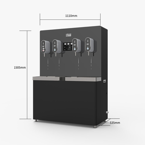 Sistema RO a 5 Stadi da 400 GPD, Depuratore d'Acqua Commerciale Autoportante per Acqua Potabile Calda, Erogatore Elettrico da Banco in Inglese - Product Image 6