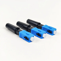 Conector Rápido FTTH Tiancheng, Monomodo/Multimodo, Carcasa de Plástico, Adaptador de Fibra Óptica SC PC UPC, Conector de Fibra Óptica PUSH-PULL
