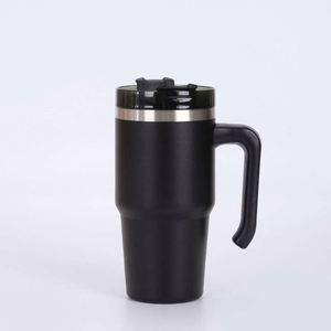 20Oz Stainless Steel Travel Tumbler <b>Cup</b> With Ice Tray, Straw Lid, and Vacuum Flask Bottle Production - Product Image 3