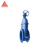 Vanne à opercule GS Z545X DN800 PN10 PN16 à tige non montante, avec siège élastique, norme BS5163