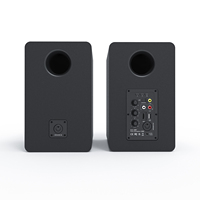 Haut-parleur d'étagère HiFi 120W personnalisé pour home cinéma, qualité sonore de pointe, son surround, télécommande active extra-puissante