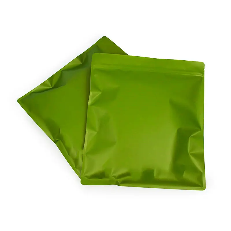 حقيبة بلاستيكية مخصصة للوقوف بسحاب لتعبئة الملابس أكياس مايلر ذاتية الغلق