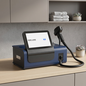 Appareil d'épilation au laser à diode professionnel 2000W, 4 longueurs d'onde, puissance laser 1000W, système de refroidissement rapide, appareil pour le corps et le visage - Product Image 1