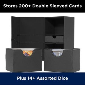 Torson 200 + PU bảo vệ boong hộp được thiết kế cho ma thuật thu thập đôi-tay Áo chỉ huy chơi thẻ - Product Image 3