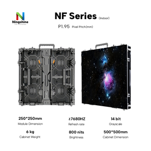 หน้าจอ LED ในร่มขนาด 500x500 มม. รุ่น P2.6 P2.97 P3.91 P4.81 สำหรับเช่าใช้งานในห้างสรรพสินค้า คอนเสิร์ต จอแสดงผลวิดีโอวอลล์ NF01 จอ LED ให้เช่าในห้างสรรพสินค้า รุ่น NF01 - Product Image 2