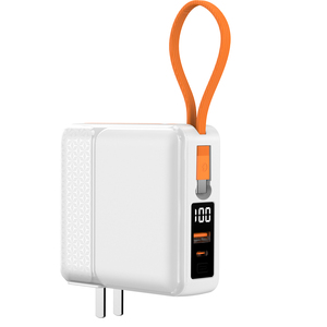 22.5W charge rapide prise AC Power bank 15000mah construit en 2 pièces câbles pour <span class=keywords><strong>Iphone</strong></span> 15 14 13 <span class=keywords><strong>12</strong></span> 11 <span class=keywords><strong>Pro</strong></span> <span class=keywords><strong>max</strong></span> Plus Samsung Huawei - Product Image 1