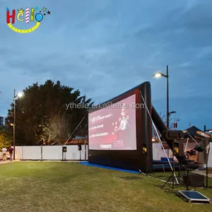 Inflatable Movie Screen Outdoor Inflatable Cinema Screen Advertising Inflatable Movie Rear Projection Tv Screen For Sale