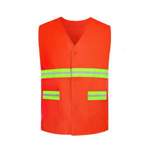 Жилет мужской летний светоотражающий для санитарных рабочих, железнодорожное строительство, логистика для сжиженного газового оборудования - Product Image 4
