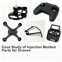 Moule d'injection plastique personnalisé pour hélices de drones, étui professionnel pour drones 8K, moule d'injection pour caméras 4K