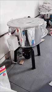 Mezcladora Vertical Automática de Alta Calidad de Acero Inoxidable con Control PLC, Máquina Mezcladora de Color para Plástico, Configuración Móvil, 380V - Product Image 2