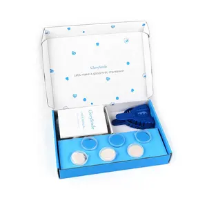 Kit d'impression dentaire, de Base bleue et de tampon blanc à usage domestique, 50 pièces, 2021