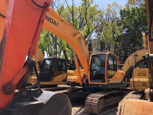 Excavadora de orugas Hyundai 215LC-9 usada de alta calidad a bajo precio de venta con motor y caja de cambios - Product Image 3