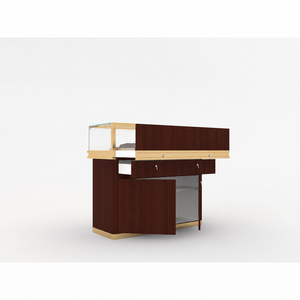Comptoir de bijouterie de luxe moderne sur mesure, vitrine d'intérieur pour présentation de bijoux - Product Image 1
