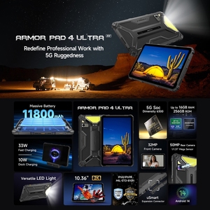 Tablet Resistente Ulefone Armor Pad 4 Ultra 8GB 256GB 5G, 10.36 Pulgadas, Android 14, Dimensity 6300, Tablet Industrial - Product Image 5