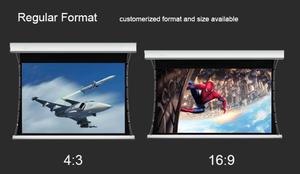 Màn hình Pro 120 inch tab-căng thẳng điện tử màn hình chiếu 16:9 8K 4K HD 3D cơ giới máy chiếu trần núi - Product Image 5