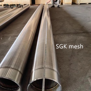 Carbon thấp mạ kẽm dây thép không gỉ nước cũng màn hình ống Johnson cát kiểm soát màn hình cho sâu cũng khoan Hàn - Product Image 3