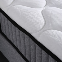 Colchón de futón híbrido tamaño king, cama individual, cama doble