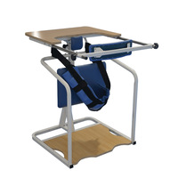 Mesa de Terapia Física y Rehabilitación para Adultos con Soporte de Acero para Miembros Inferiores, Dispositivo Ortopédico para Hemiplejia y Accidentes Cerebrovasculares