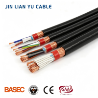 Câble de commande et d'alimentation haute performance à conducteur en cuivre, modèle CNAS PVC KVV, basse tension 750V/450V, 0,5-10mm², 70°C, pour applications minières souterraines