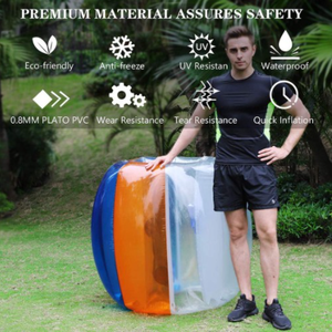 Hai Bumper Balls <span class=keywords><strong>Inflatable</strong></span> Bumper bóng Dia 1.2m/4ft cơ thể cho người lớn & thanh thiếu niên ngoài trời đội chơi game - Product Image 5