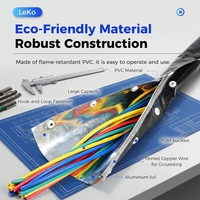 Funda de Cable Flexible Trenzada de PVC Serie LPC para Protección EMI RFI |   Protector de Señal Anti-Interferencia con Cable de Tierra