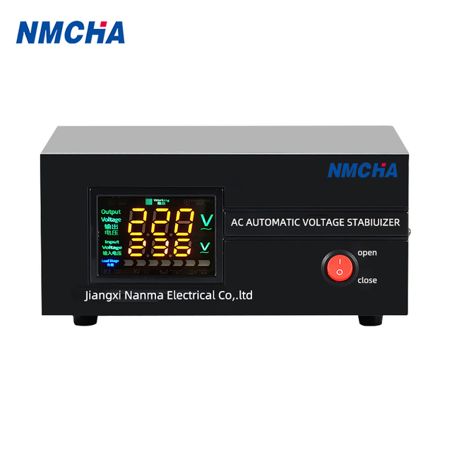 Best Selling 1500VA/2000VA Automatic Single-Phase Relay Control Voltage Regulator 110V-220V Stabilizer Aluminium Construction