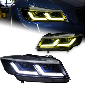 E90 Đèn Pha 3 Loạt 2005 2012 Nâng Cấp LED Đầu Đèn Đèn Đèn Tự Động Trang Bị Thêm Năng Động Lần Lượt Tín hiệu Ống Kính Máy Chiếu Cho BMW - Product Image 1