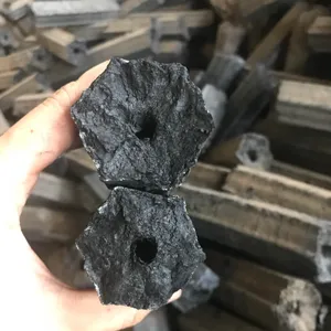Charbon de bois de sciure sans fumée, briquettes de charbon de bois pour barbecue, briquettes de charbon de bois de sciure de forme carrée - Charbon de bois du Vietnam pour barbecue - Product Image 1