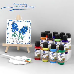 Keep Smiling, Venta al por Mayor, Compra Económica, Pintura Acrílica No Tóxica de 12 Colores, 60 ml, para Pintar - Product Image 5
