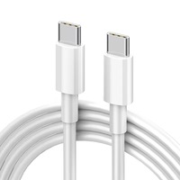 Cable de Carga Rápida USB Tipo-C de 20W y 3A para iPhone 14/13/12/11, 1m de Longitud, Conductor de Cobre Puro TPE, para Uso con IOS y Cámara