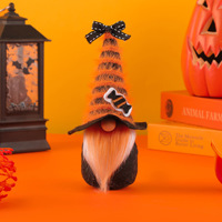 Gnome en peluche sans visage, style Ins tendance, couleur dégradée bonbon, figurine Tomte nordique mignonne, décoration de table pour la maison et les fêtes Jiuxin