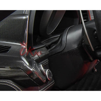 Kits d'intérieur en fibre de carbone 458 capuchons de garniture de tableau de bord droit et gauche pour Ferrari 458 Italia Spider