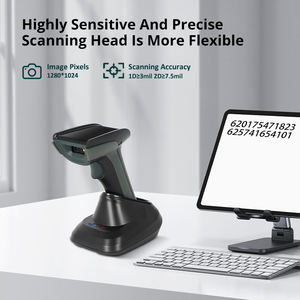 Luckydoor DS230BT 2d scanner de <span class=keywords><strong>code</strong></span> qr sans fil bluetooth 2.4G scanner de <span class=keywords><strong>code</strong></span> à barres usb avec base de chargeur - Product Image 3