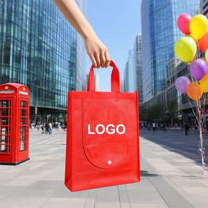 Biểu Tượng Tùy Chỉnh Không Dệt Lớn Có Thể Gập Lại Bền Nhiệm Vụ Nặng Nề <span class=keywords><strong>Totes</strong></span> Với Vai Dài Xử Lý Có Thể Giặt Sinh Thái Thân Thiện Với Hàng Tạp Hóa Túi - Product Image 6